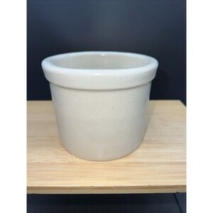Roseville Pottery 2 Qt Butter Crock Roseville Ohio